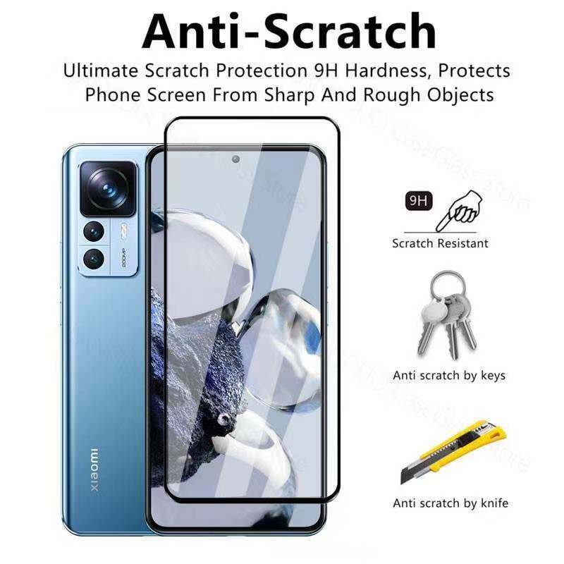 ฟิล์มกระจกกันรอย ฟิล์มกันกระแทก สำหรับ Xiaomi 12T/mi 12T Pro/Mi 12T/Mi12T Pro  ส่งจากไทย