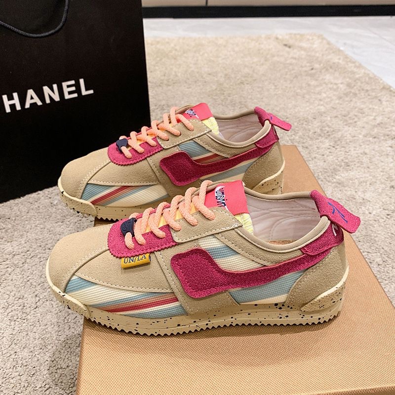 Cq61 รองเท้าผ้าใบนําเข้า