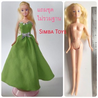 มือ2,ของเล่น ของสะสม ตุ๊กตาเจ้าหญิงดิสนีย์ Disney Princess จาก แบรนด์ซิมบ้า ทอยส์ Sima Toys Doll หน้าสวย ผมปักไม่เต็มหัว