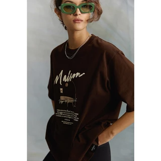 maison KEEPS | The Oversized Backache Solution Tee | Unisex | เสื้อยืดทรง Oversized ลายปริ้นท์ มี 2 sizeให้เลือก
