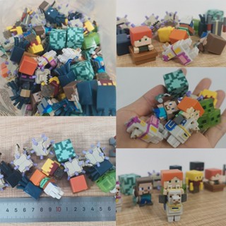 ตุ๊กตาฟิกเกอร์ Minecraft Mini-FIGURES ขนาดเล็ก 2-3.5 ซม. คุณภาพสูง ของเล่นสะสม สําหรับเด็ก