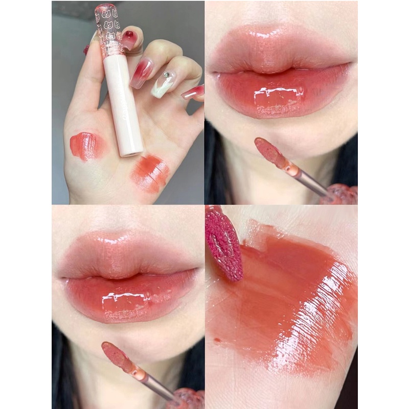 M071 ลิปกลอส คาปูวินิ บับเบิลแบร์ นุ่มละมุน สีชัด ติดทน กันน้ำ