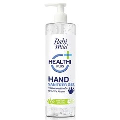 Babi Mild เจลแอลกอฮอล์ล้างมือ 70 % HEALTHI Plus Hand Sanitizer Gel 500 กรัม