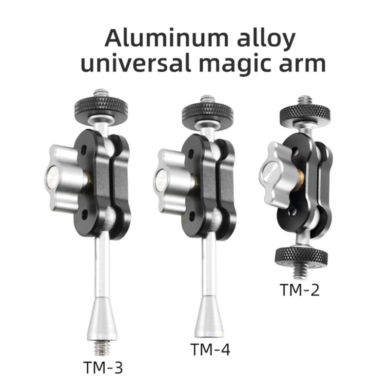 Doublebuy Aluminium Alloy Magic Mount Arm พร ้ อมสกรู 1 4 นิ ้ วสําหรับกล ้ อง DSLR Monitor