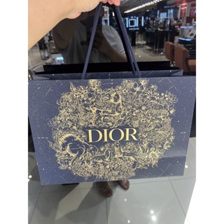 Dior ถุงกระดาษ limited ไม่มีโบว์