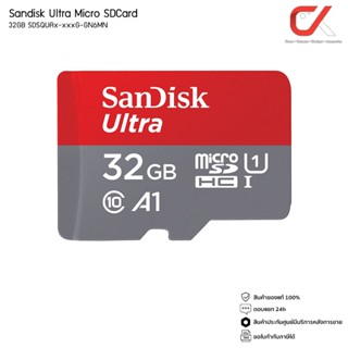 Sandisk Ultra MicroSD Card SDXC 32GB SDSQUAx-032G-GN6MN เมมโมรีการ์ด ไมโคร เอสดี