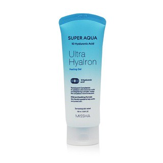 missha super aqua ultra hyalon peeling gel เจลลอก 100g