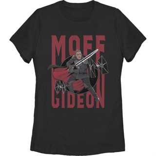 Womens Moff Gideon Action Pose The Mandalorian Star Wars Shirt เสื้อยืดเปล่า เสือยืดผู้ชาย