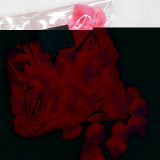 กระดาษโปรย Rose Petal Confetti - Ombre Red &amp; Pink (5 grams)