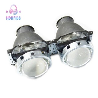 3.0 นิ้ว Q5 H7 HID Xenon ไฟ LED เลนส์โปรเจคเตอร์โลหะ สําหรับติดด้านหน้ารถยนต์