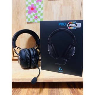 Logitech G Pro Gaming Headset with microphone, PRO-G 50 mm Audio Drivers ( หูฟังเกมมิ่งพร้อมไมค์ เกรดมือโปร)