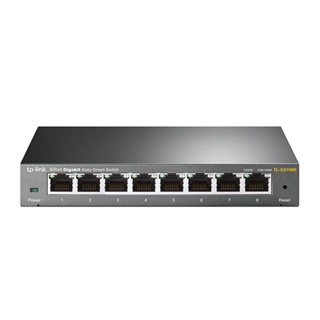 TP-Link TL-SG108E 8-Port Gigabit Easy Smart Switch รองรับ VLAN รับประกัน Limited lifetime