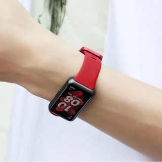 สายรัดซิลิโคนคุณภาพสูง Huawei Band 7สายรัดข้อมือซิลิโคน สายรัดข้อมือซิลิโคนแทน