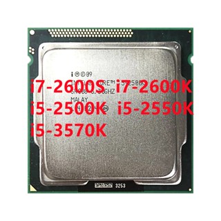 หน่วยประมวลผล CPU i7-2600S i7-2600K i5-2500K i5-2550K i5-3570K Quad Core LGA 1155