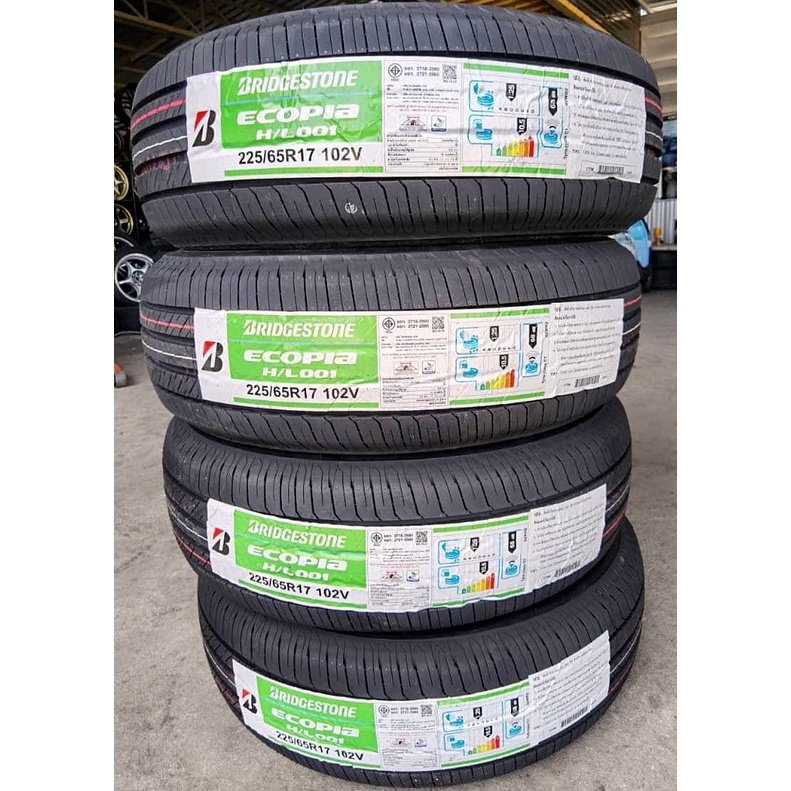 🔴 ยาง Bridgestone Ecopia HL001 225/65/17 ปี 22