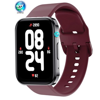 Realme DIZO Watch D Talk สายซิลิโคน สําหรับ realme Techlife DIZO Watch D Talk Smart Watch strap realme DIZO Watch D strap Sports wristband