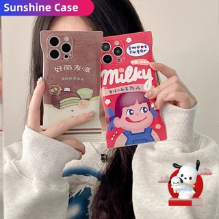 เคสโทรศัพท์มือถือ ลายขนมขบเคี้ยว ช็อคโกแลต พาย และนม น้ําตาล สําหรับ Samsung A04s A03s A12 A13 A23 A33 A53 A22 A32 A50 A50s A30s A71 A51 A31 A21s A52 A72 A30 A20 A11 M23 S22Ultra