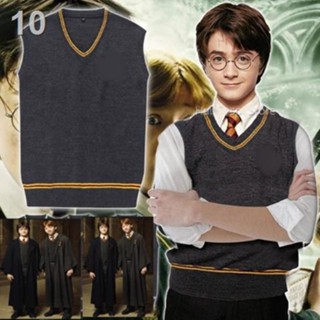 ❤️ ถูกและดี 🔥*พร้อมส่ง*(ผู้ใหญ่)เสื้อกั๊กแฮรี่พอตเตอร์สีเทาเข้ม harry potter vest cp179.5