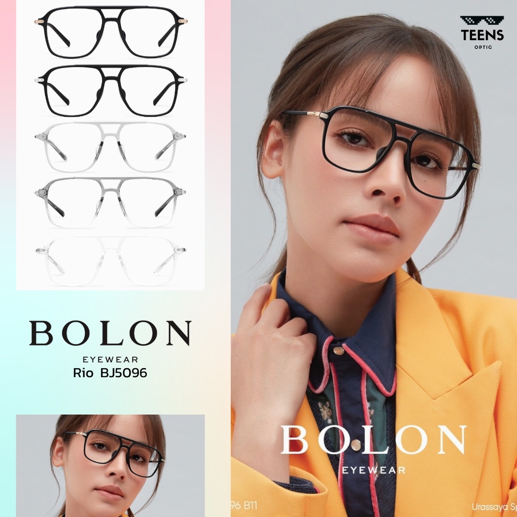 BOLON Rio BJ5096 แแว่นญาญ่า แว่นกรองแสง กรอบสายตา โบลอง