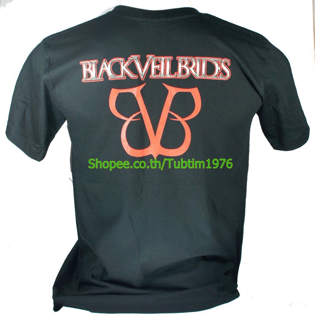 T-Shirt ┇☽เสื้อวง Black Veil Brides เสื้อวินเทจ ลายอมตะ เสื้อวินเทจ แบล็กวีลไบรส์ BVB1193