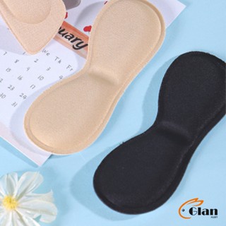 Glanxuan แผ่นกันกัด  แผ่นกันรองเท้ากัด เนื้อนิ่ม ช่วยแก้รองเท้าหลวม 1 แพค ต่อ คู่  Sponge heel pad