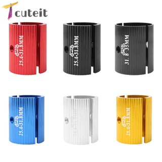 TCUTEIT MUQZI Aluminum Alloy Bicycle Handlebar Stem Spacer Conversion Shim Adapter