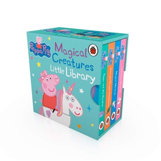 Peppas Magical Creatures Little Library Hardback Peppa Pig English