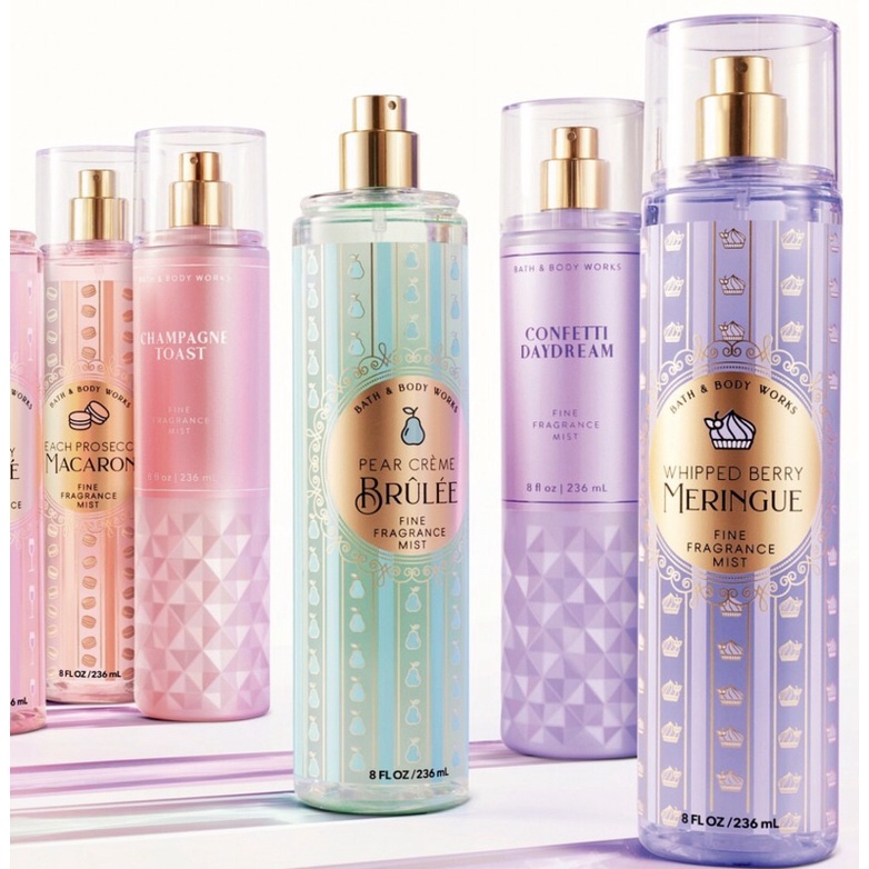 Bath & Body Works Limited สเปรย์น้ำหอมกลิ่นหอมของความสดชื่นที่ผสมกลิ่นของดอกไม้ หอมใบ เปลือก หรือผลไม้ ขนาด236g