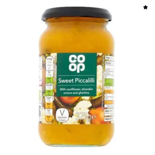 Sweet piccalilli 375g - Co op