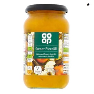 Sweet piccalilli 375g - Co op