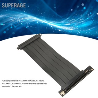 [คลังสินค้าใส]BSuperage สายเคเบิลไรเซอร์ Pcie 4.0 X16 ความเร็วสูง 90 องศา