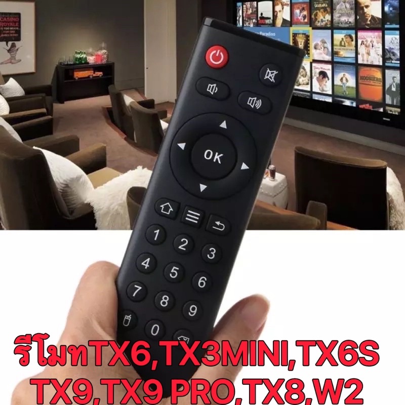 รีโมท Tx6 TX3MINi remote control for Android box Tanix TX3 MAX TX3 TX6 Tx8 Tx9S Tx5 Max Tx5 TX3 mini