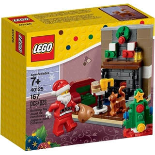 Lego SANTAS VISIT 40125 ชุดตัวต่อเลโก้คริสต์มาส ฤดูหนาว