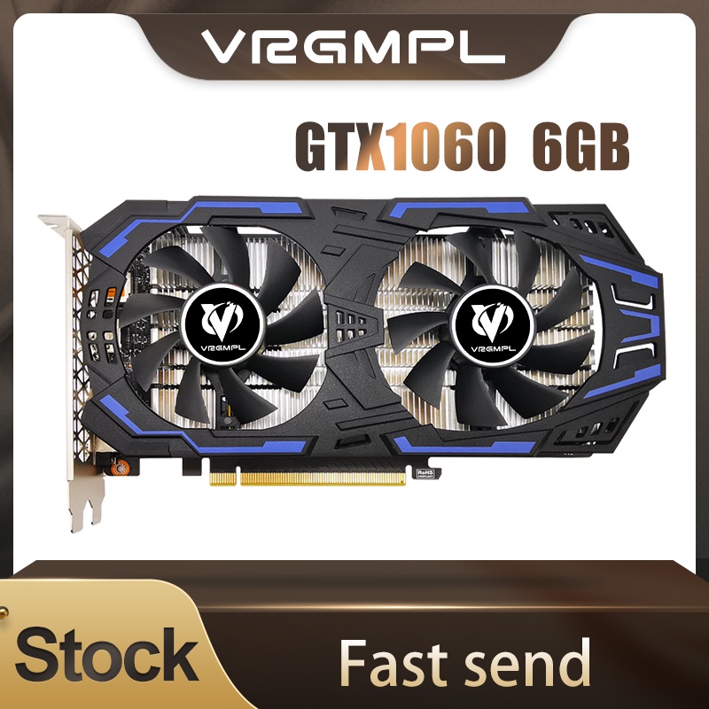 การ์ดจอคอมพิวเตอร์ GTX1060 6GB 192BIT Gtx สําหรับเกม pc Nvidia