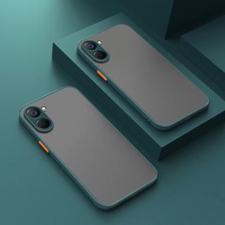 [ส่งจากประเทศไทย] ขอบสีผิวด้าน Case Realme C33 เคสกันกระแทก ขอบนิ่มหลังแข็ง REALME เคสมือถือ