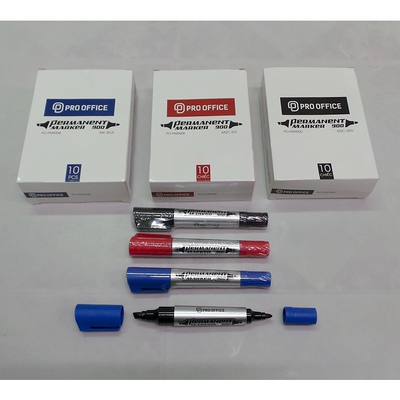 PO-PM900 ปากกาพู่กันน้ํามัน (10/กล่อง)