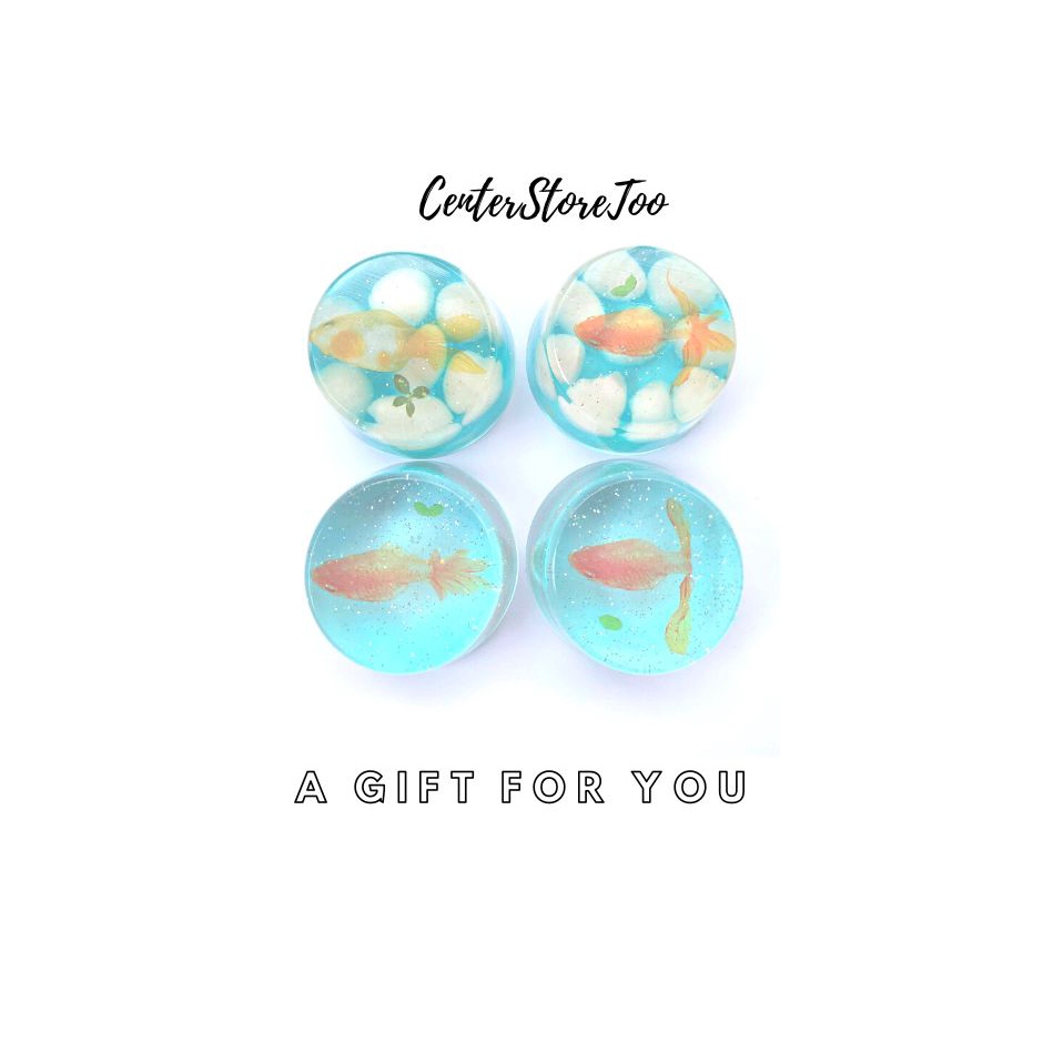 ที่ทับกระดาษ ธีมปลา (fish theme paperweight)  ราคาขายต่อ 1 ชิ้นนะคะ