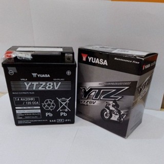 แบตเตอรี่แห้ง(YUASA) YTZ8V รุ่นX-MAX-300 รหัส042185