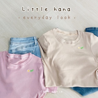 พร้อมส่ง‼️ เสื้อยืดผู้หญิง Little hana collection🌿(ผู้ใหญ่)