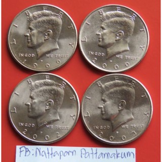 Kennedy Half Dollars คละปี