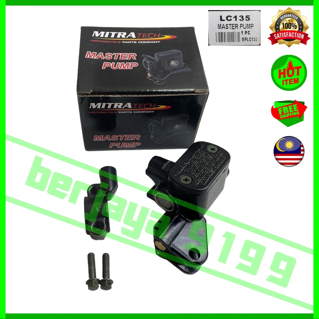 MitraTech Yamaha LC135 / LC 135 / 135LC / LC-135 Front Brek Master Pump Depan