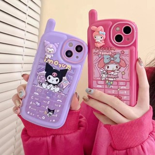 เคสโทรศัพท์มือถือ ลายน่ารัก 3d สีม่วง สําหรับ iPhone 11 11promax 12 12promax 13 13promax 14 14plus