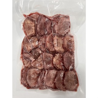 ลิ้นวัวพรีเมี่ยม 500G/PC BEEF TONGUE THICK SLICE (YAKINIKU)