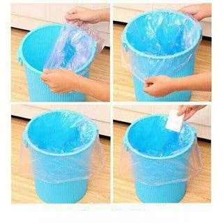 ถุงขยะขนาด45×50cm พกพา แพค 60ใบ ไม่มีกลิ่นฉุนT-701