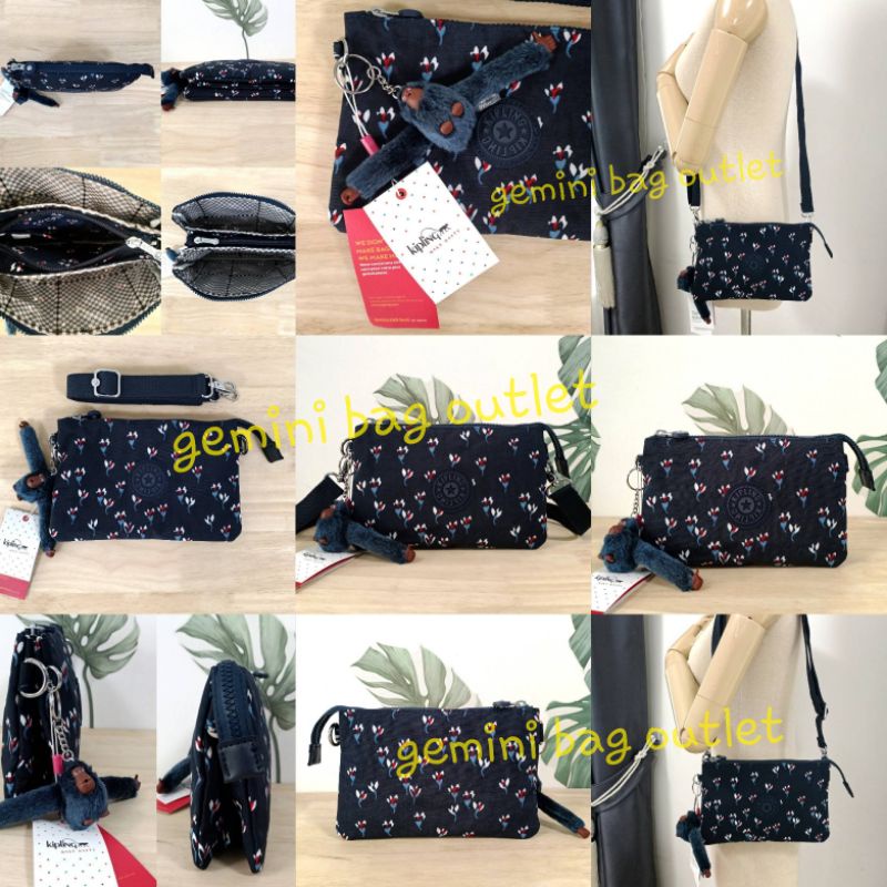 *ส่งฟรีไม่ใช้โค๊ด !! ของแท้ พร้อมส่งค่ะ*  8.5 นิ้ว * 🐒 KIPLING CREATIVITY XL CROSSBODY BAG
