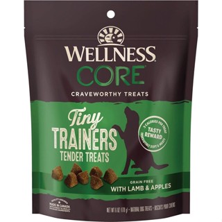 ขนมสุนัข Wellness Core Tiny Trainers Tender Treats สูตร Lamb &amp; Apples ขนาด 170 g