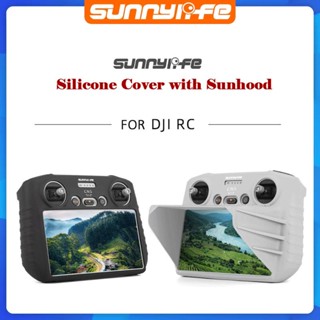 Sunnylife Mini 3/ Mini 3 Pro ฝาครอบป้องกันหน้าจอ ซิลิโคน พร้อมม่านบังแดด อุปกรณ์เสริม สําหรับ Smart Screen Controller