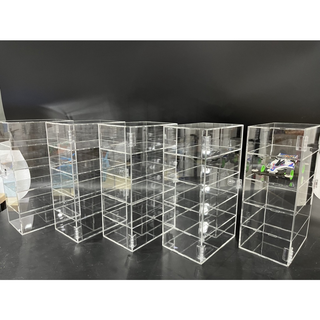 (ส่งจากไทย) กล่องโมเดล กล่องใส่ Mini 4 wd จำนวน 4ชั้น 5ชั้น 6ชั้น 7ชั้น  กล่องอะคริลิค ชั้นวางโมเดล - รูปที่ 6