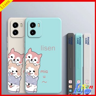 เคส Vivo Y15S เคส Vivo Y01 Y11 Y12 Y17 Y15 Y02S Y16 Y22 Y22S Y21 Y21T Y33S Y33T T1X Y12A Y20 Y20S Y12S เคสโทรศัพท์มือถือ ลายสุนัขน่ารัก GG สําหรับ