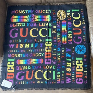 New! Gucci Colorful Scarf